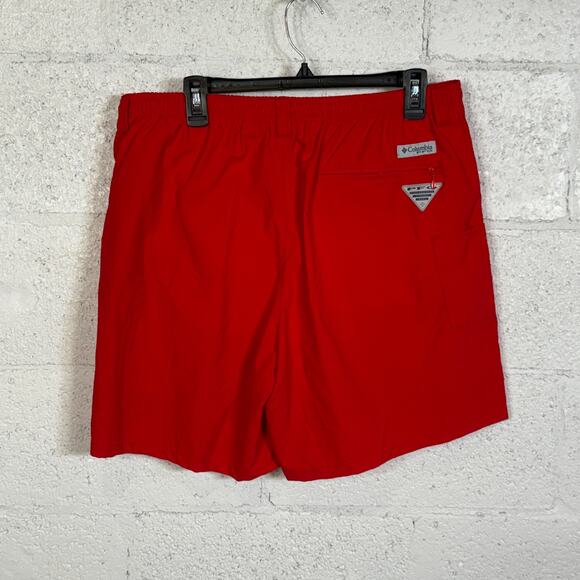 Columbia Men's 6" Back Cast III Upf 50 Water Short red spark, Large - Picture 2 of 7